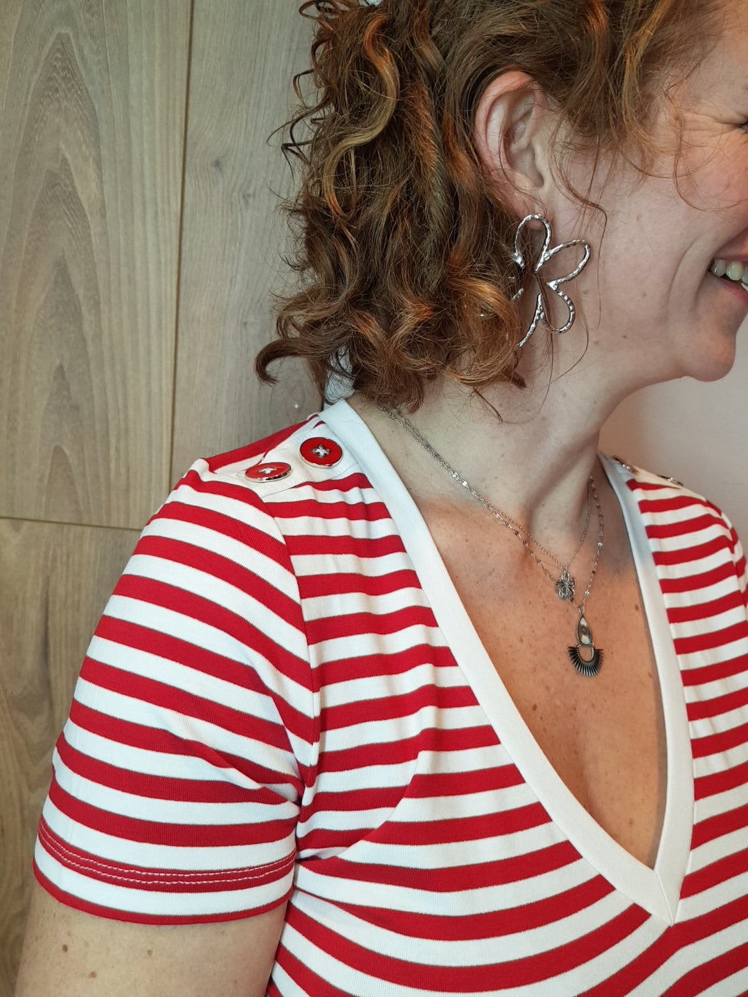 Tee-shirt marinière Morgan