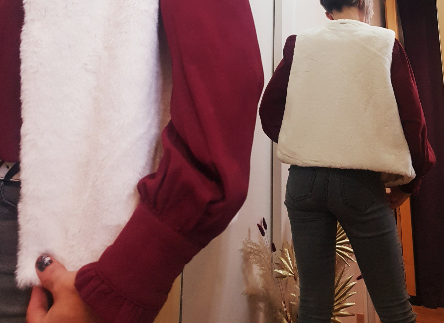 Gilet sans manches Fuzzy