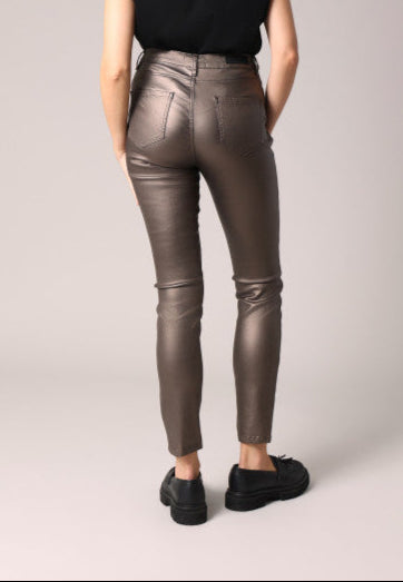 Jean slim enduit Lysie