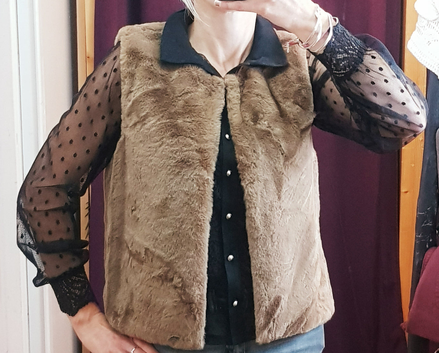 Gilet sans manches Fuzzi