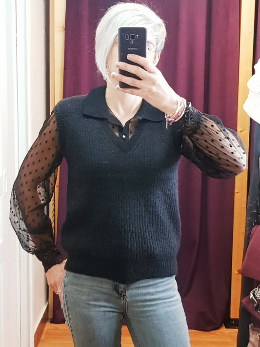 Pull sans manches Pia