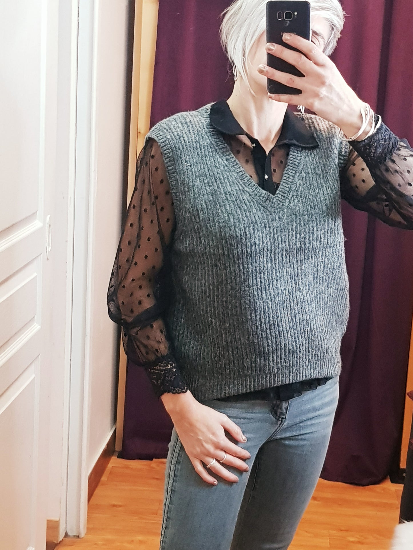 Pull sans manches Pia