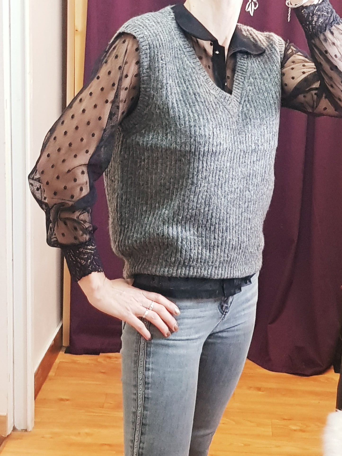 Pull sans manches Pia