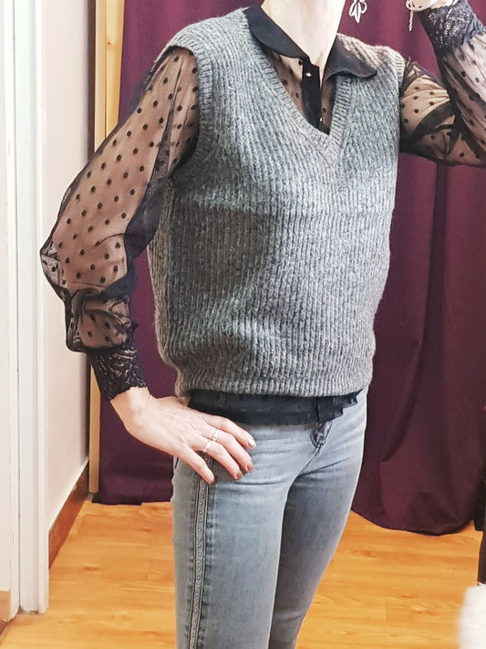 Pull sans manches Pia