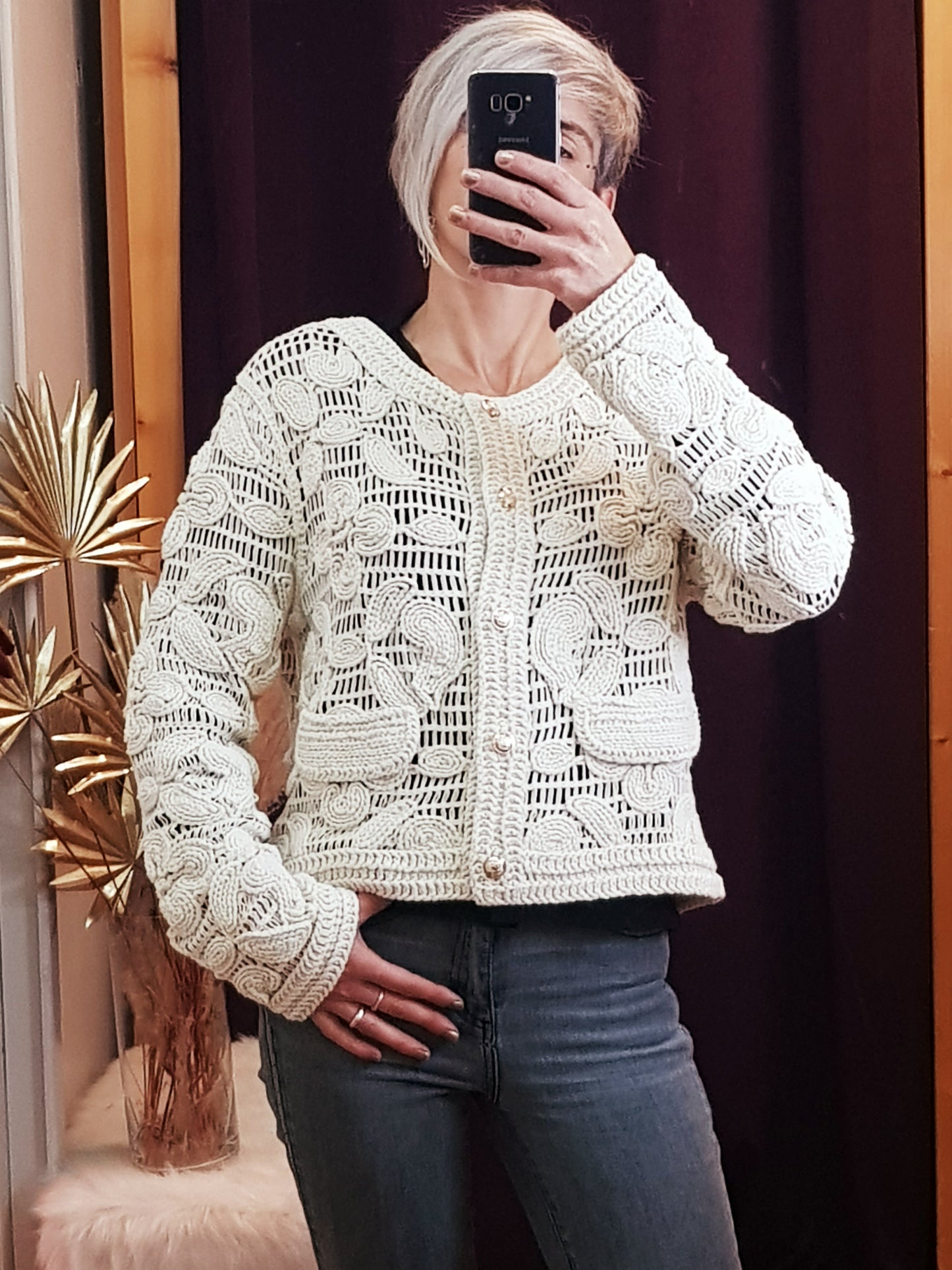 Gilet crochet Mchris