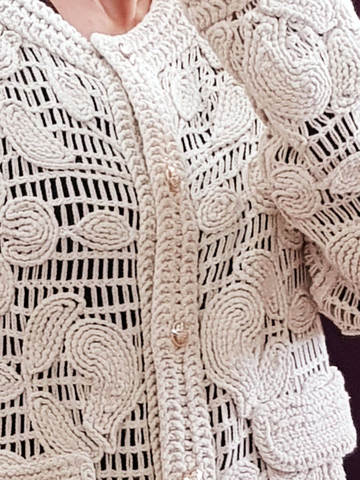 Gilet crochet Mchris