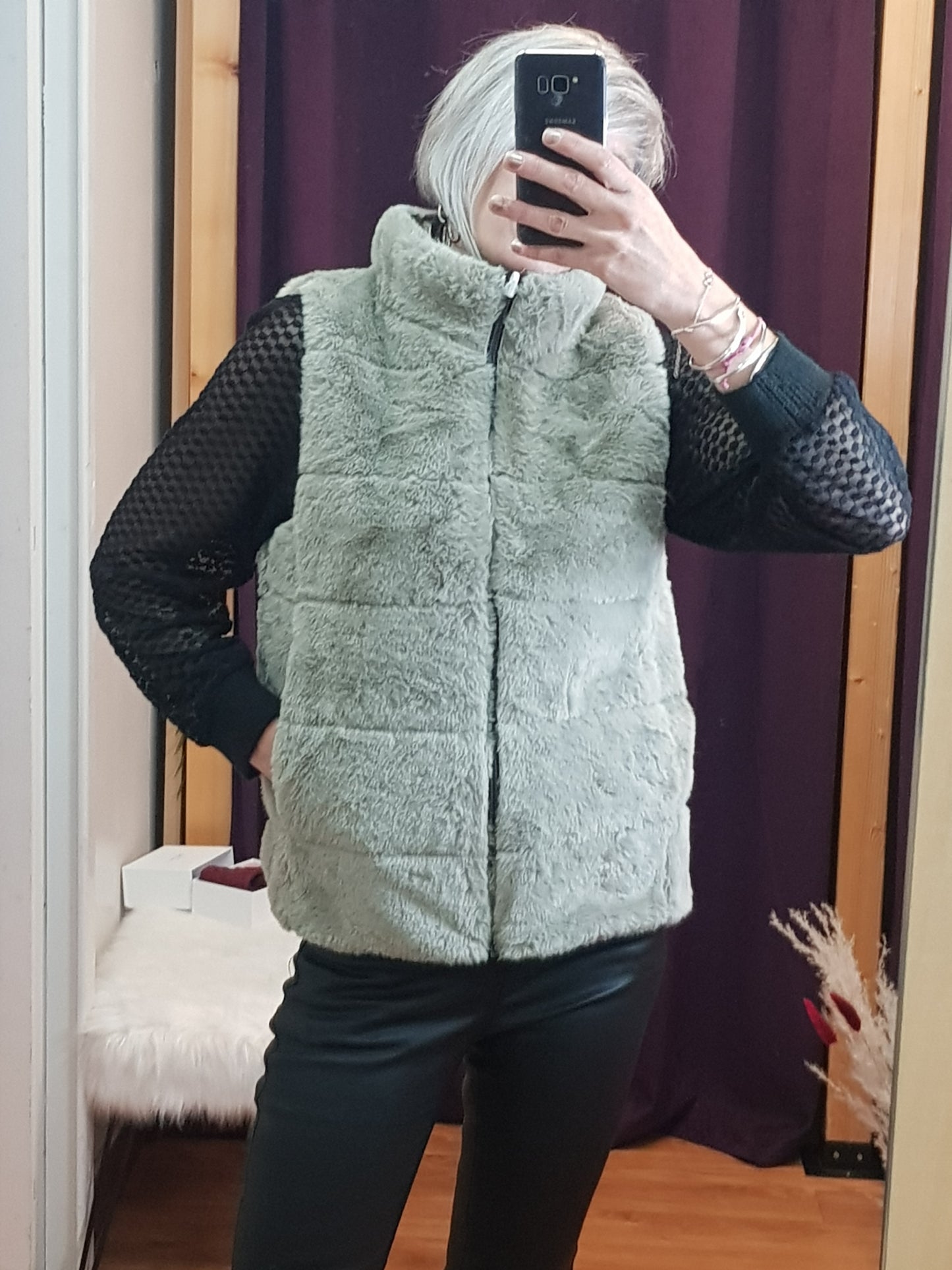 Doudoune sans manches Nara